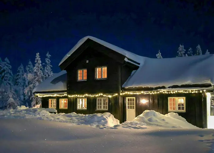 Timber House With Inski Out In *